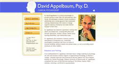 Desktop Screenshot of drdavidappelbaum.com